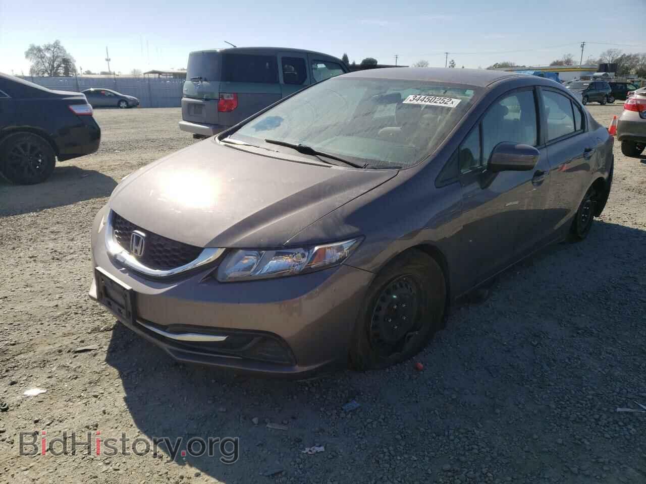 2015 HONDA CIVIC - VIN: 19XFB2F51FE702055 - Фото 2