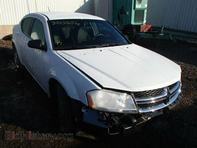 Фотография 1C3CDZAB9CN252279 - DODGE AVENGER 2012
