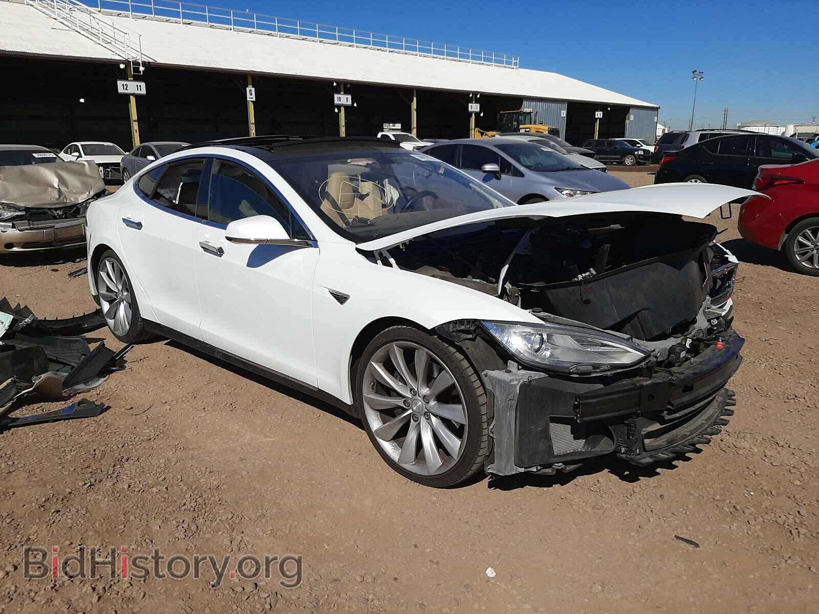 Photo 5YJSA1DP5DFP14734 - TESLA MODEL S 2013