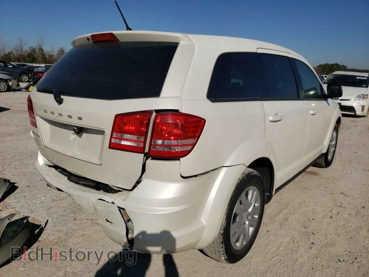 2014 DODGE JOURNEY - VIN: 3C4PDCAB6ET203604 - Фото 4