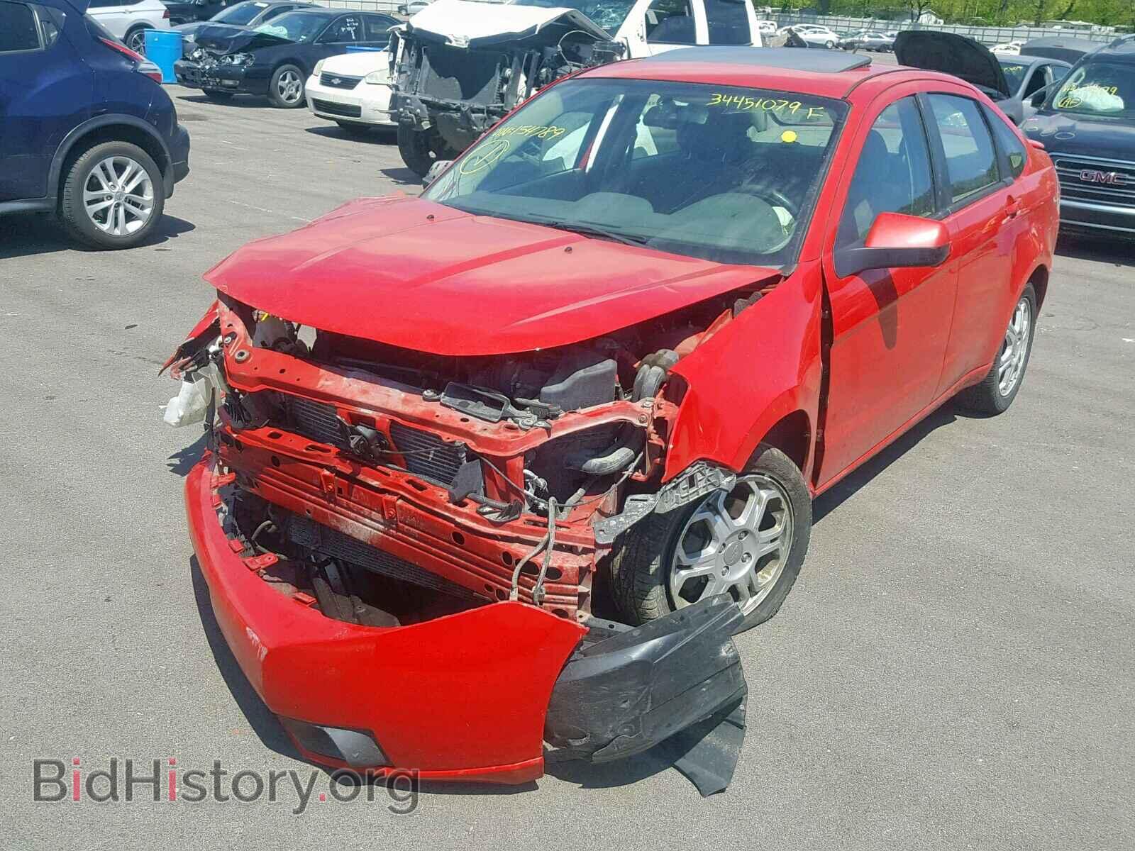 2008 FORD FOCUS SE - VIN: 1FAHP35N58W154786 - Фото 2