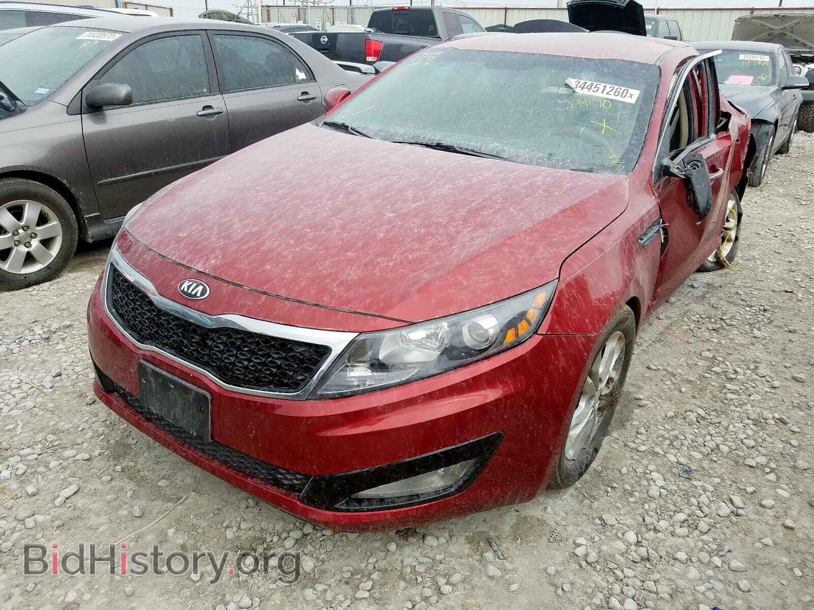 2013 KIA OPTIMA - VIN: 5XXGN4A75DG244170 - Фото 2