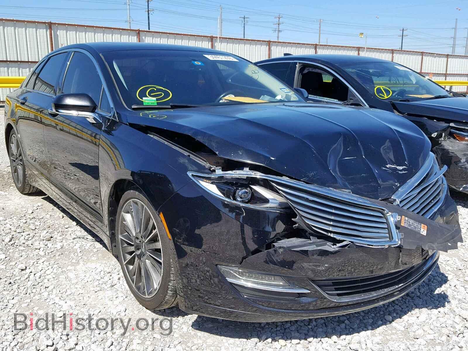 Фотография 3LN6L2GK4GR602068 - LINCOLN MKZ 2016