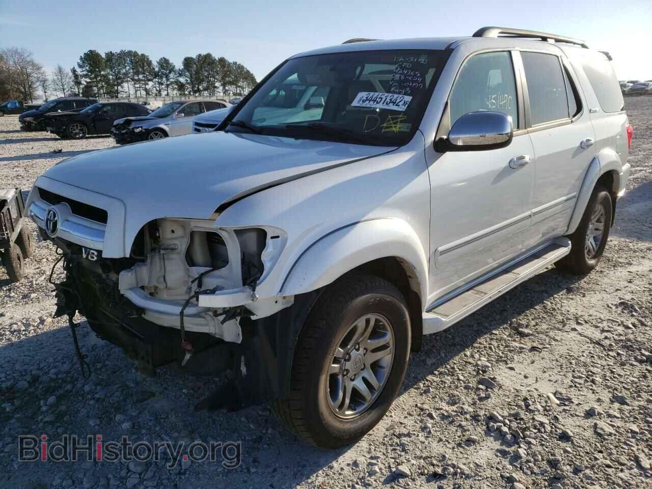 2007 TOYOTA SEQUOIA - VIN: 5TDBT48A77S280477 - Фото 2