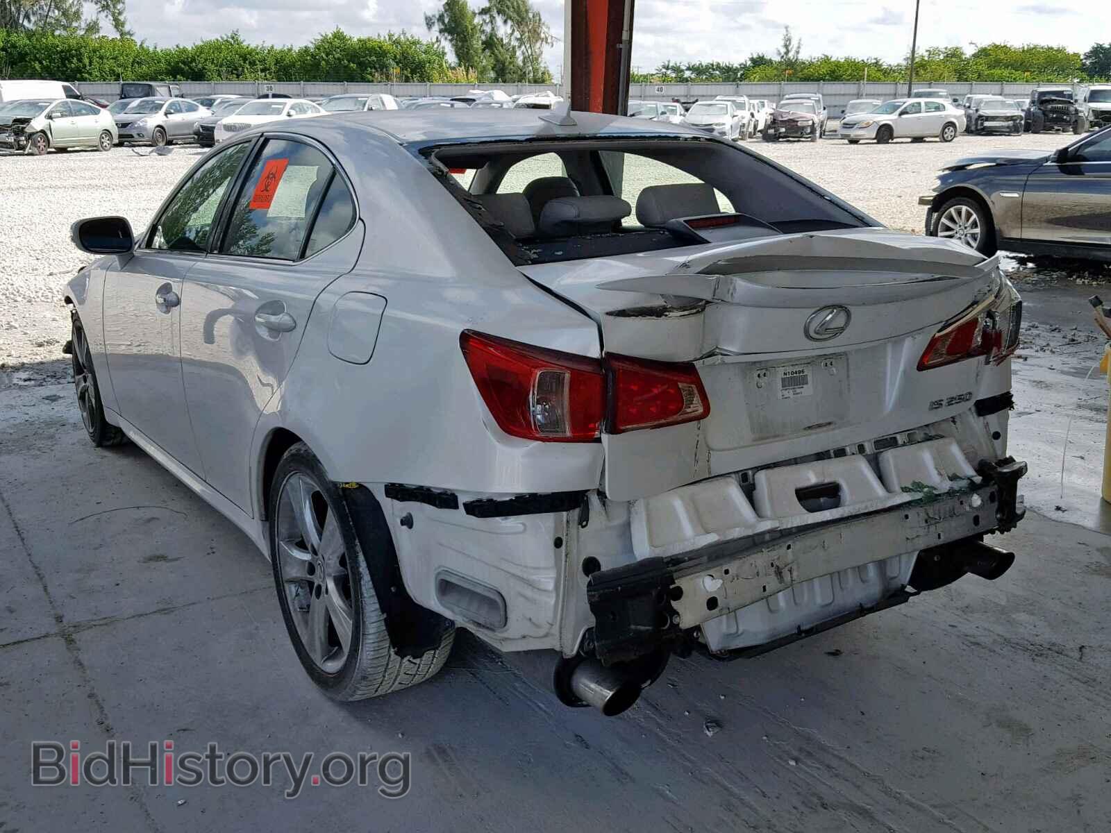 2011 LEXUS IS 250 - VIN: JTHBF5C25B5134086 - Фото 3