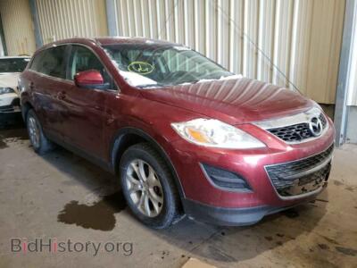 2012 Mazda CX-9, burgundy — VIN JM3TB3CA2C0363148, Copart