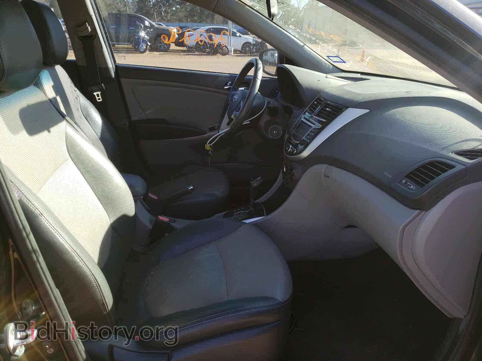 2012 HYUNDAI ACCENT - VIN: KMHCU5AEXCU022301 - Фото 5