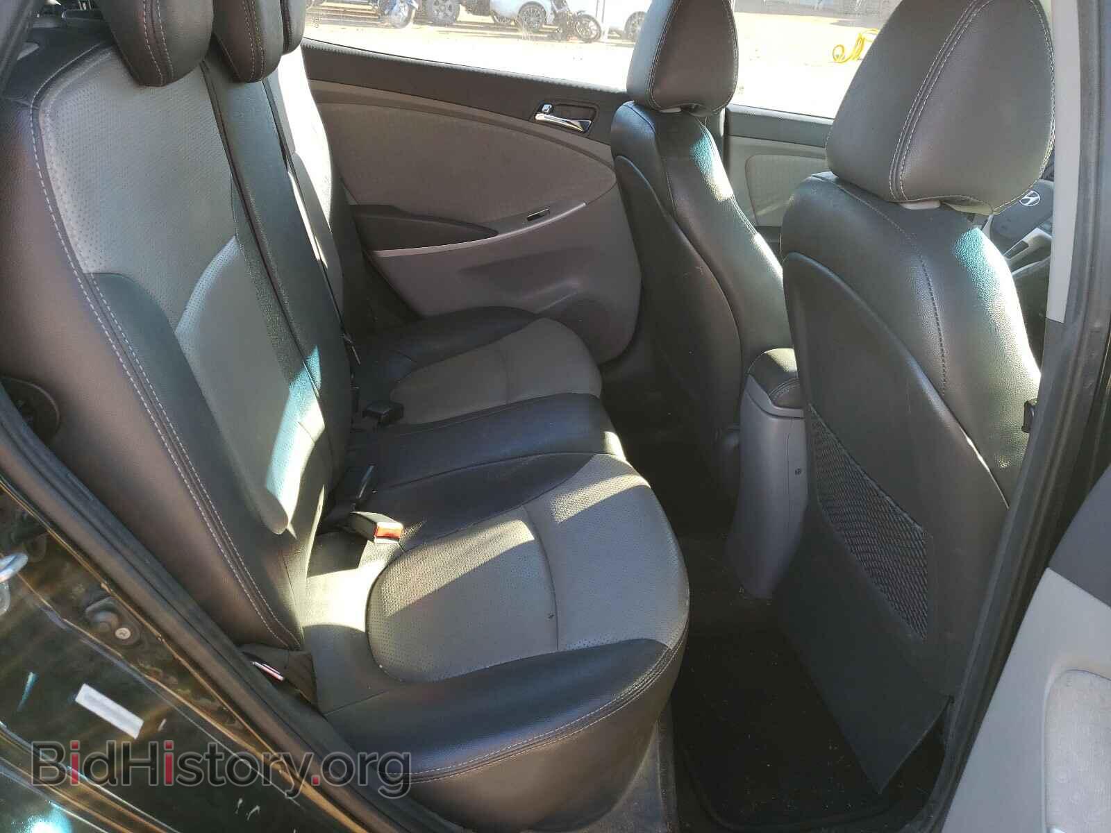 2012 HYUNDAI ACCENT - VIN: KMHCU5AEXCU022301 - Фото 6
