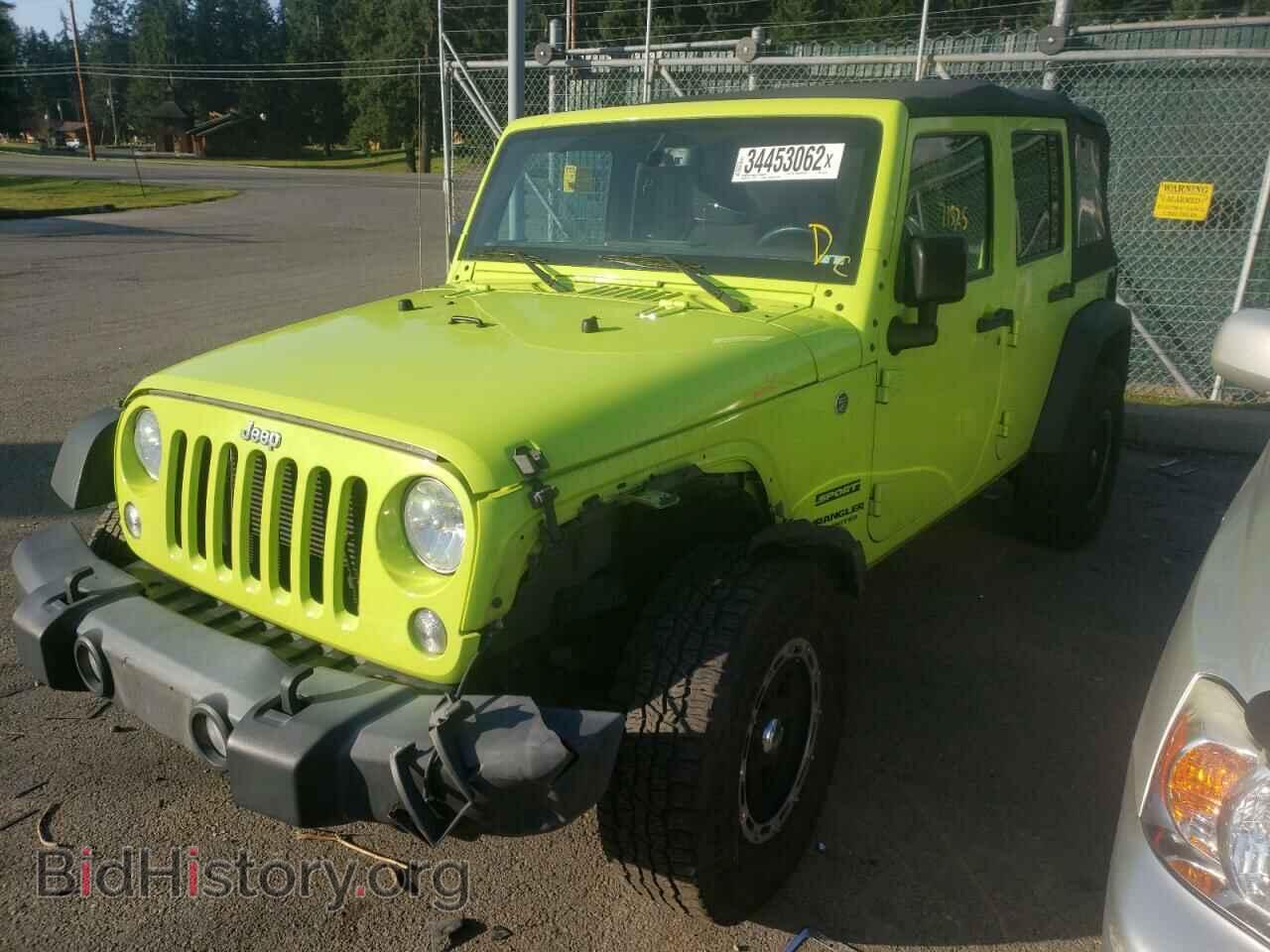 2017 JEEP WRANGLER - VIN: 1C4BJWDG3HL506173 - Фото 2