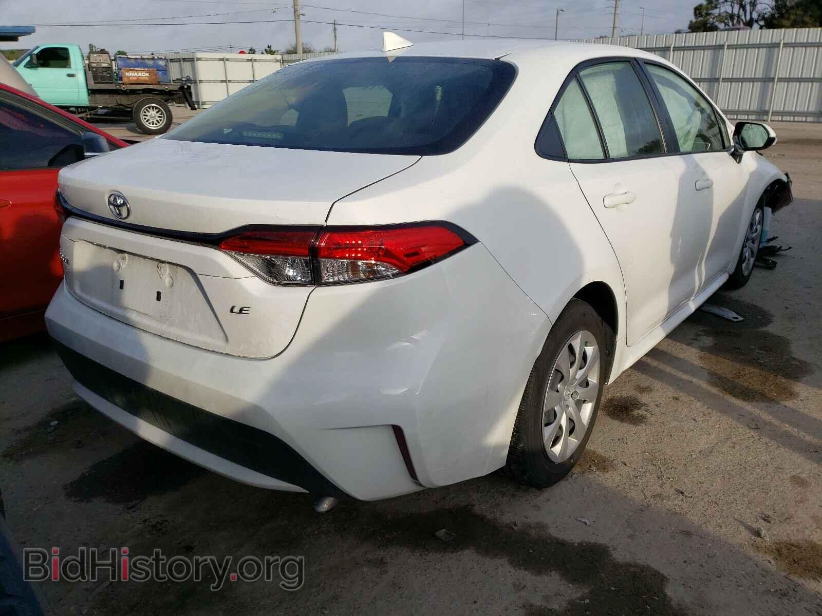 2021 TOYOTA COROLLA - VIN: JTDEPMAE7MJ124317 - Фото 4