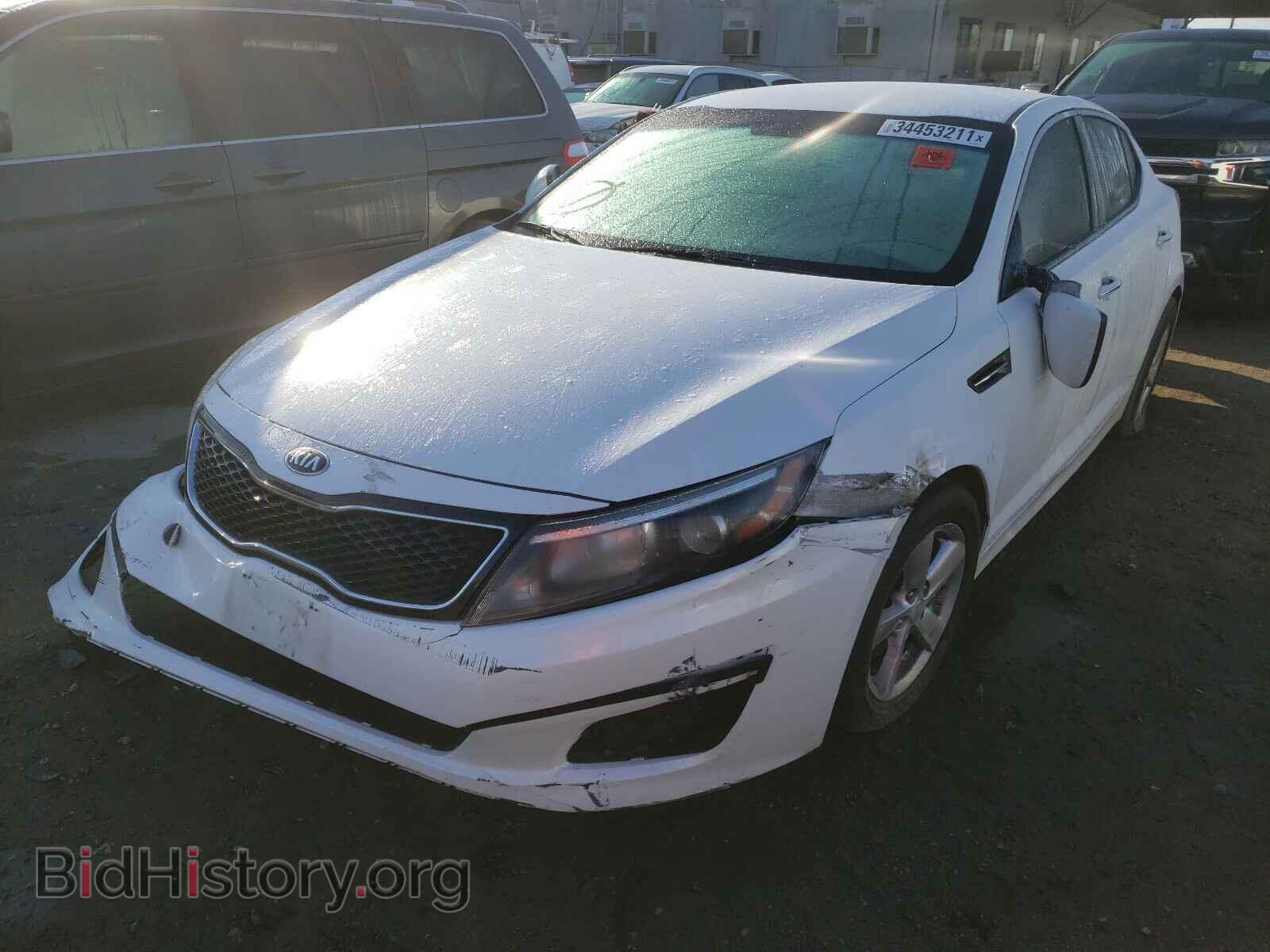 2015 KIA OPTIMA - VIN: KNAGM4A77F5540377 - Фото 2