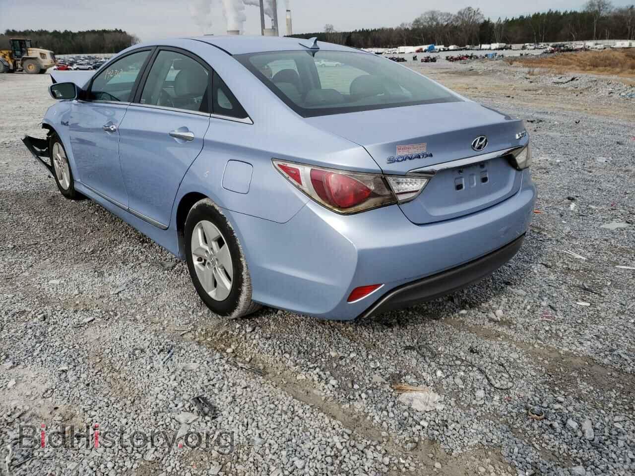 2012 HYUNDAI SONATA - VIN: KMHEC4A49CA029139 - Фото 3