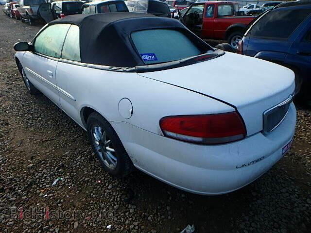 2001 CHRYSLER SEBRING - VIN: 1C3EL65U51N586568 - Фото 3