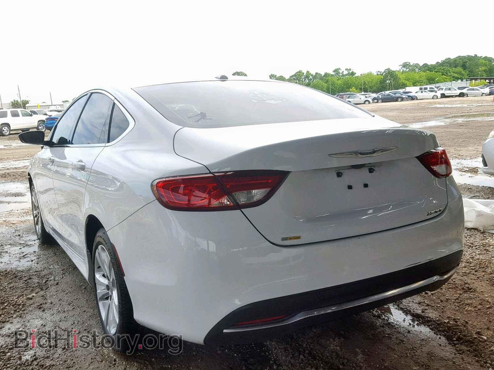 2016 CHRYSLER 200 - VIN: 1C3CCCAB7GN105982 - Фото 3