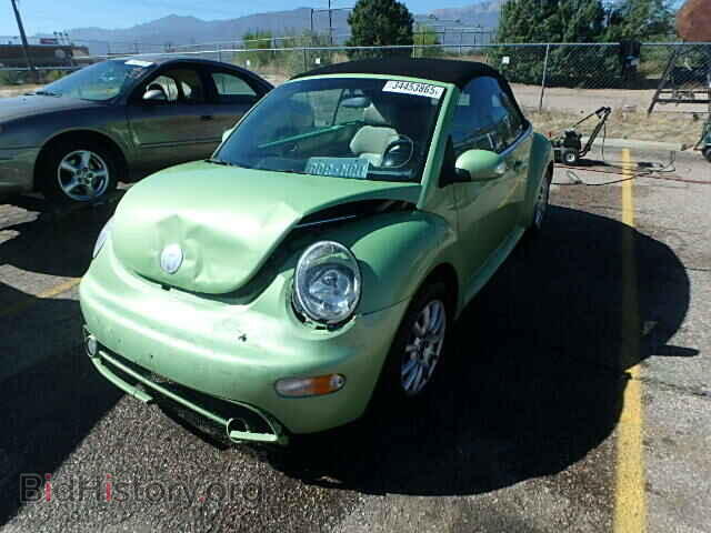 2004 VOLKSWAGEN BEETLE - VIN: 3VWCM31Y24M310545 - Фото 2