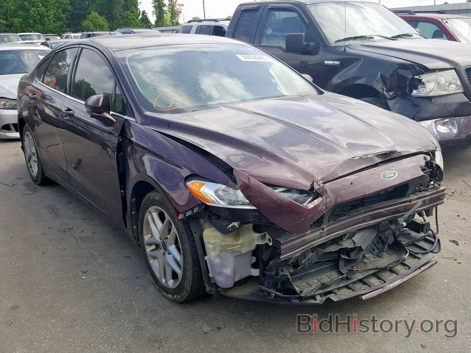 Photo 3FA6P0H71DR210870 - FORD FUSION SE 2013