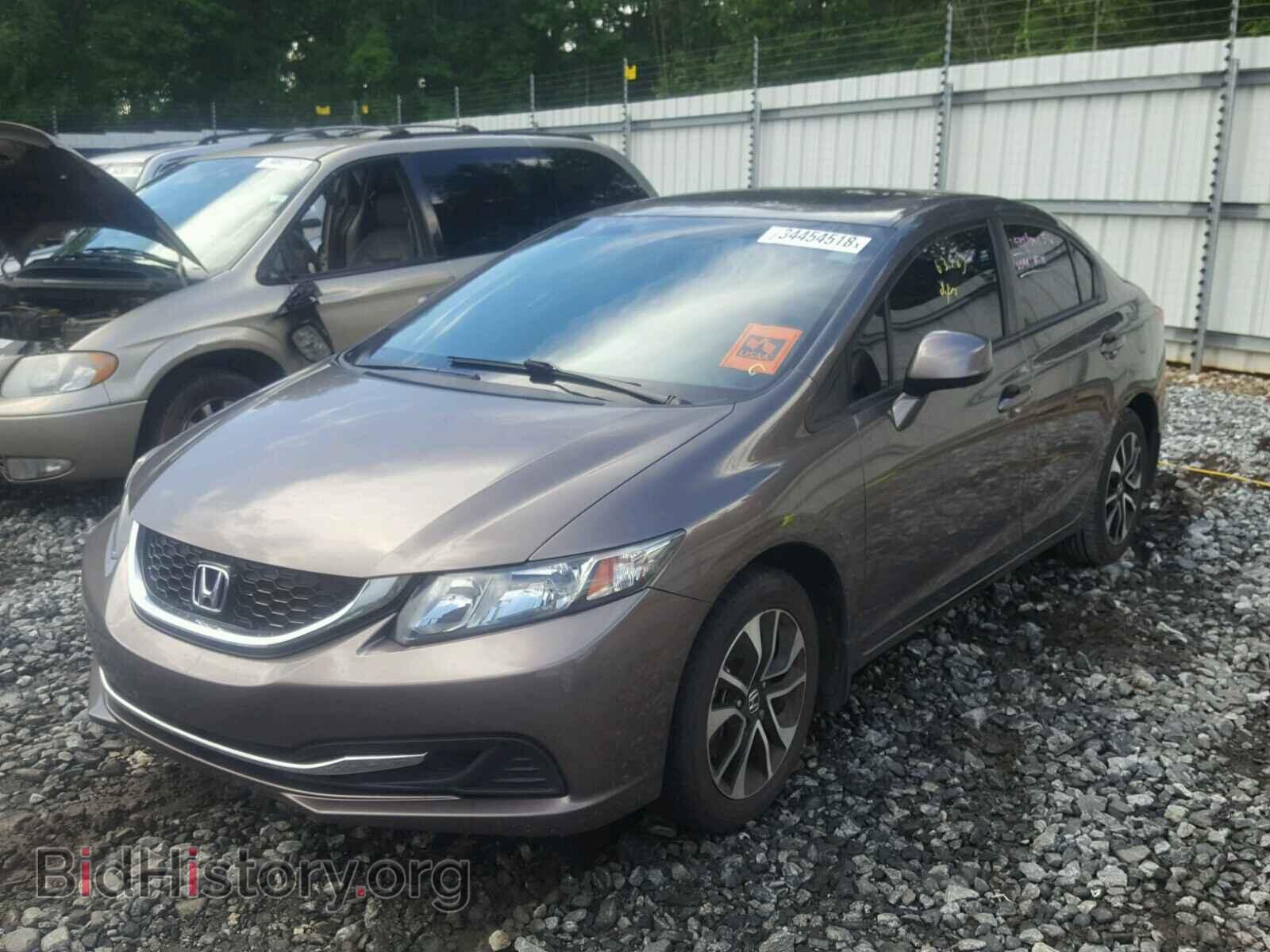 2013 HONDA CIVIC - VIN: 2HGFB2F87DH527467 - Фото 2
