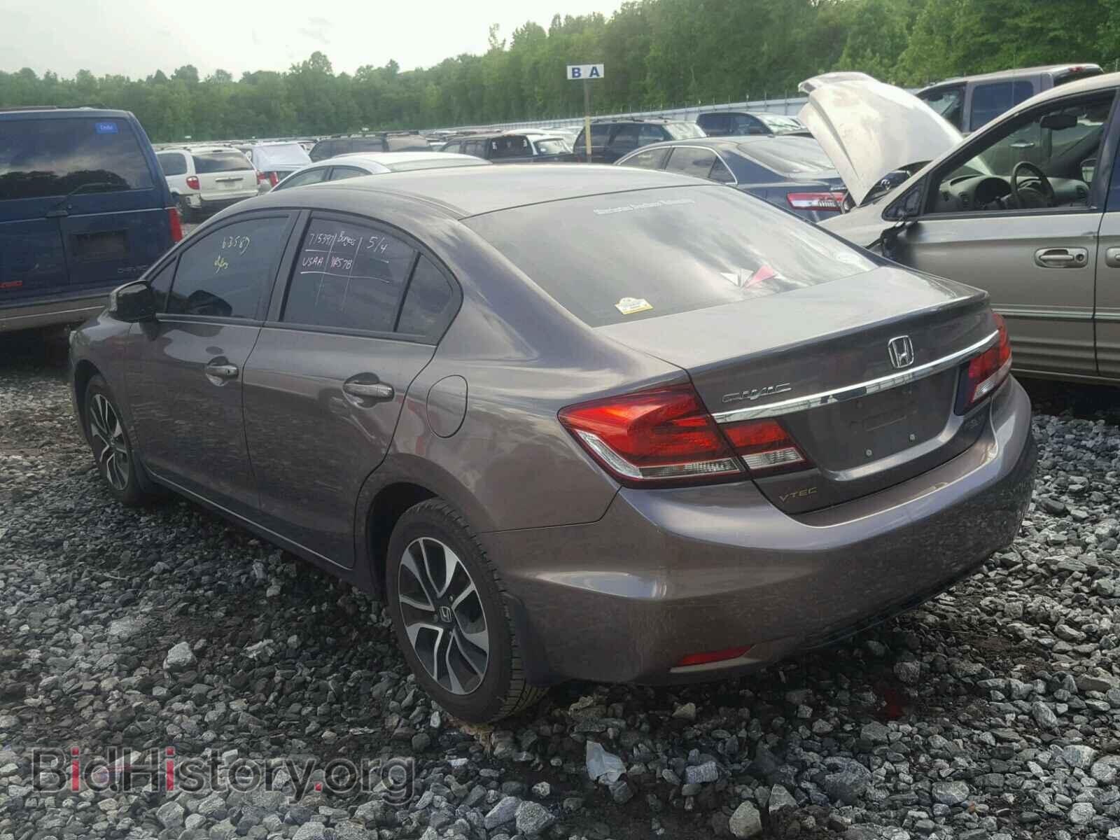 2013 HONDA CIVIC - VIN: 2HGFB2F87DH527467 - Фото 3