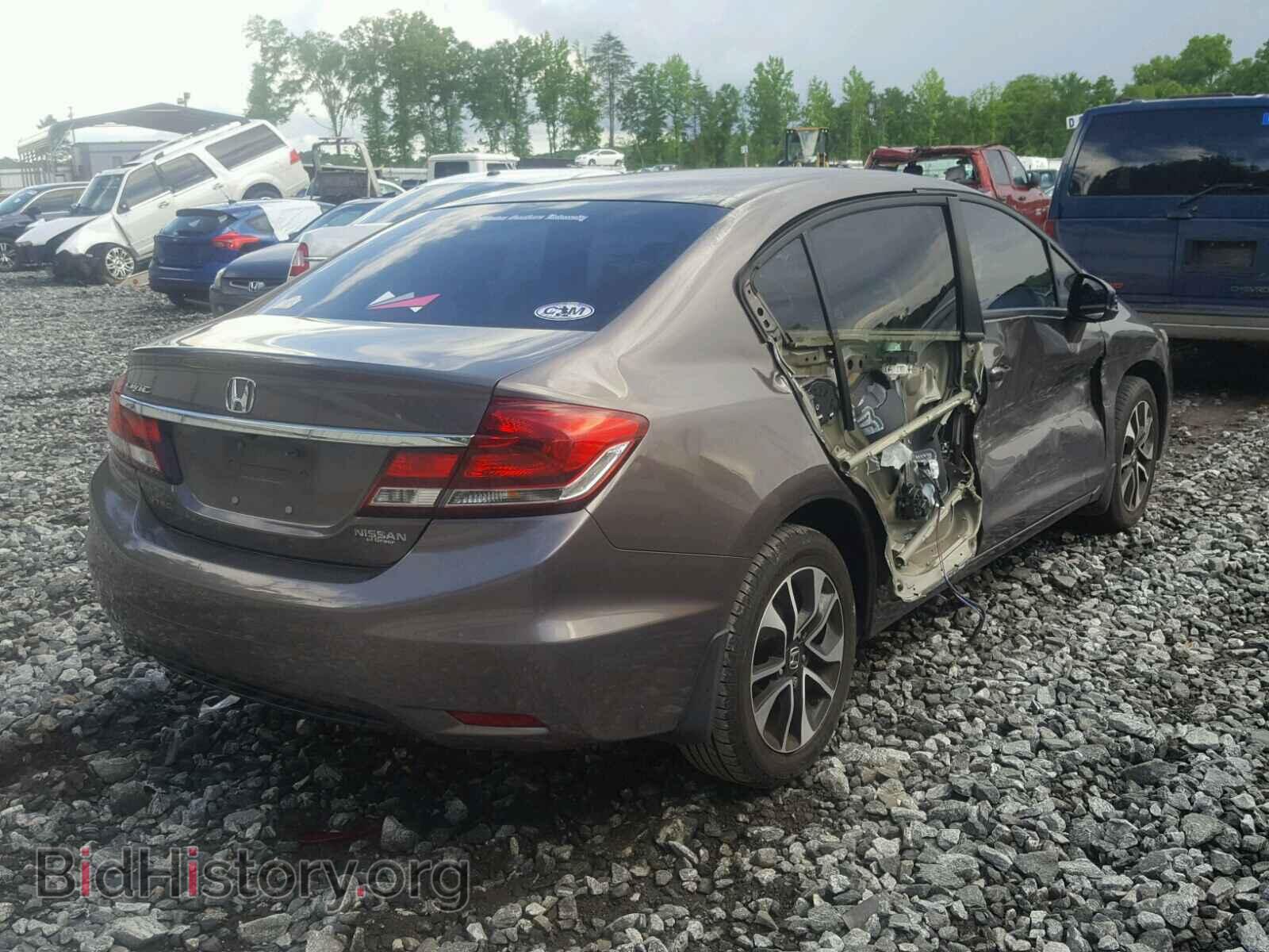 2013 HONDA CIVIC - VIN: 2HGFB2F87DH527467 - Фото 4