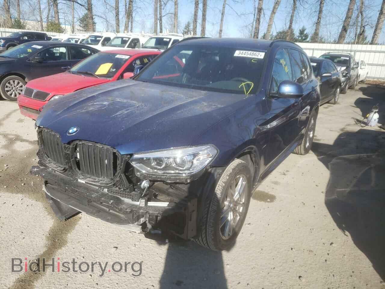 2021 BMW X3 - VIN: 5UXTY5C02M9E29917 - Фото 2
