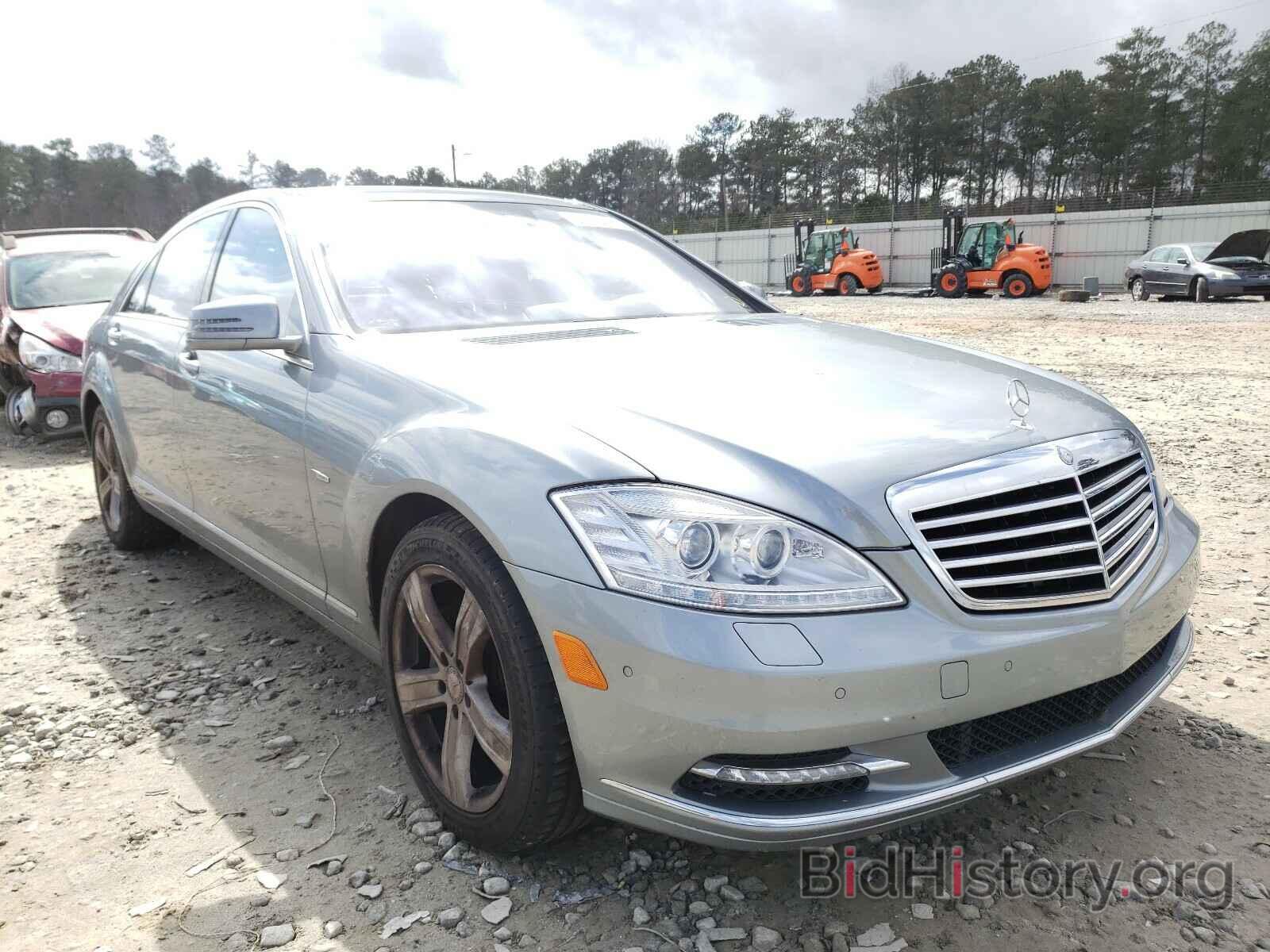 Photo WDDNG9EBXCA445561 - MERCEDES-BENZ S CLASS 2012