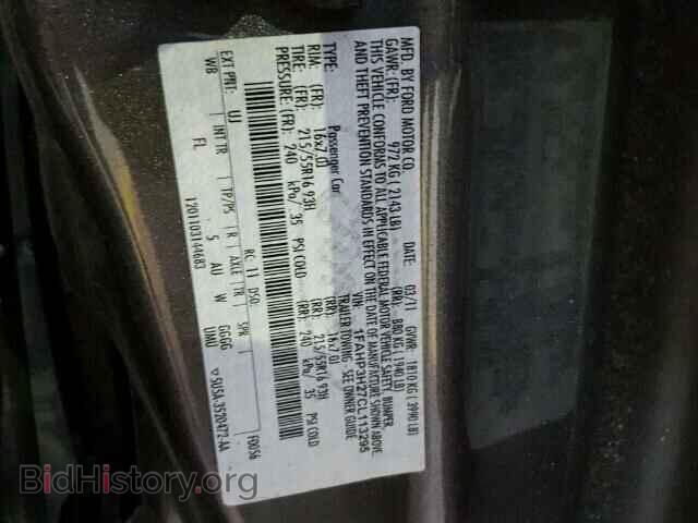 2012 FORD FOCUS - VIN: 1FAHP3H27CL113295 - Photo 10