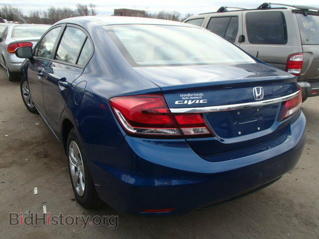 2014 HONDA CIVIC - VIN: 2HGFB2F59EH544066 - Фото 3