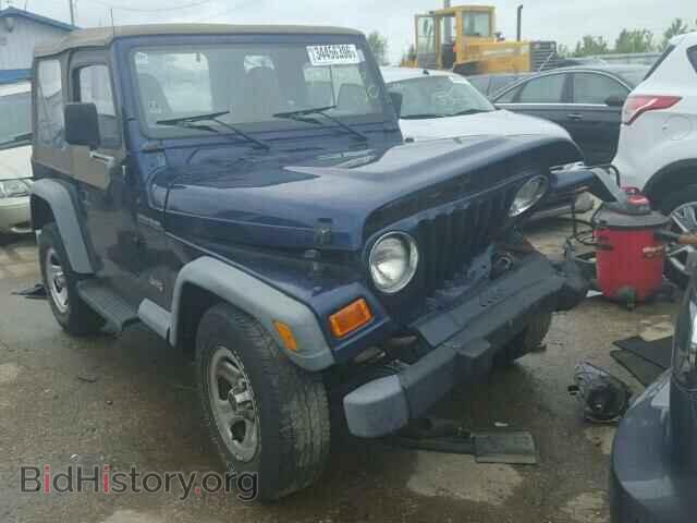 Фотография 1J4FA29P5YP770310 - JEEP WRANGLER 2000