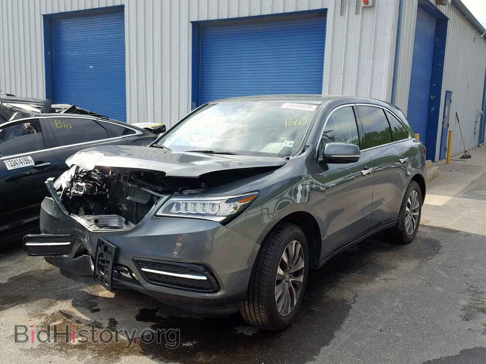 2015 ACURA MDX - VIN: 5FRYD4H4XFB003504 - Фото 2
