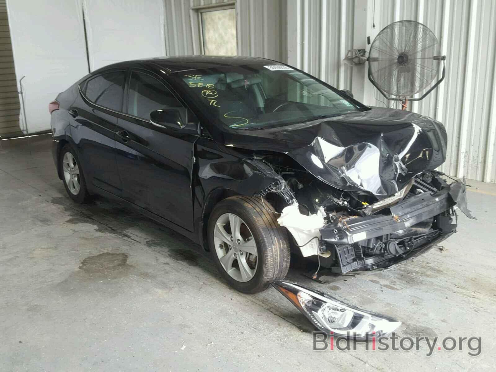 Photo 5NPDH4AE5GH786130 - HYUNDAI ELANTRA 2016