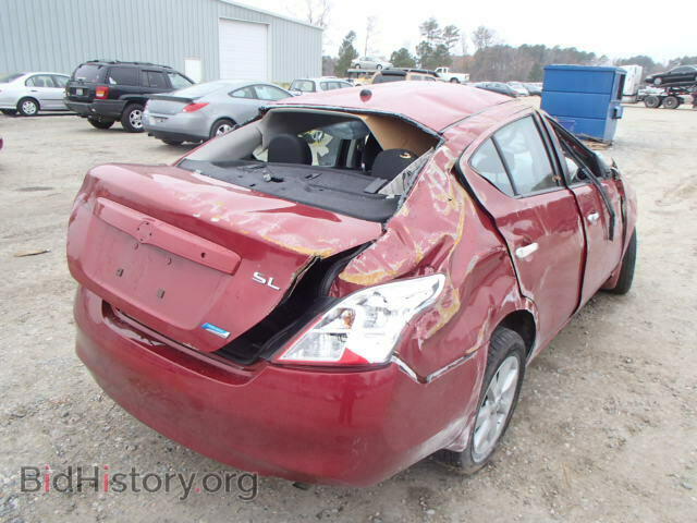 2012 NISSAN VERSA - VIN: 3N1CN7AP7CL945380 - Фото 4