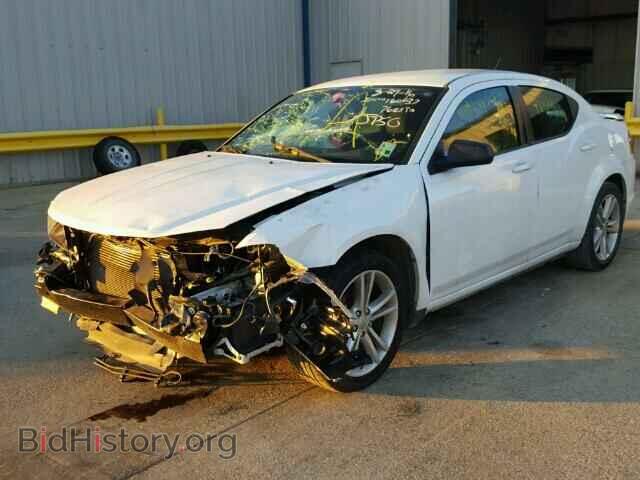 2013 DODGE AVENGER - VIN: 1C3CDZAG7DN768590 - Фото 2