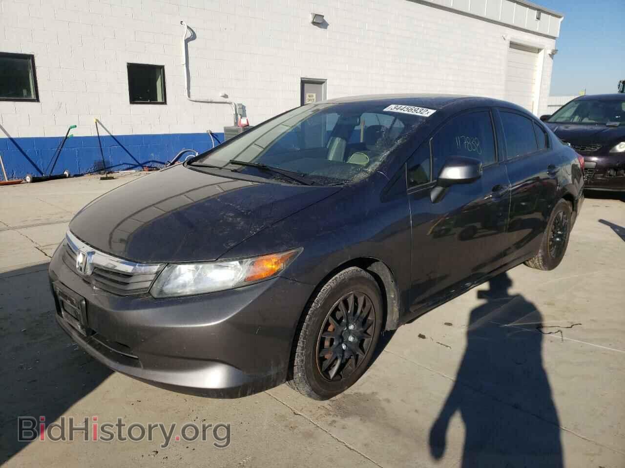2012 HONDA CIVIC - VIN: 2HGFB2F55CH572184 - Фото 2