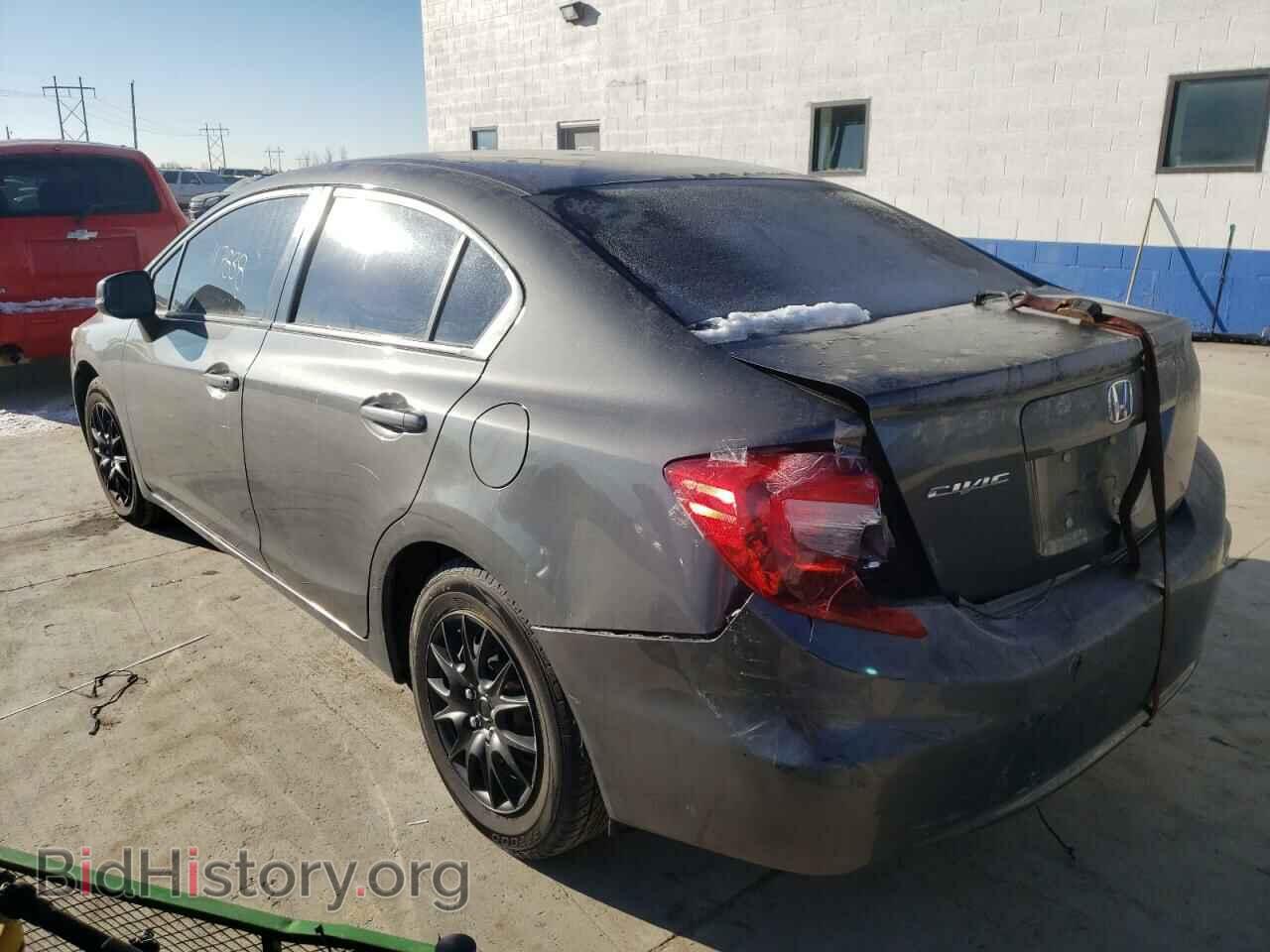 2012 HONDA CIVIC - VIN: 2HGFB2F55CH572184 - Фото 3