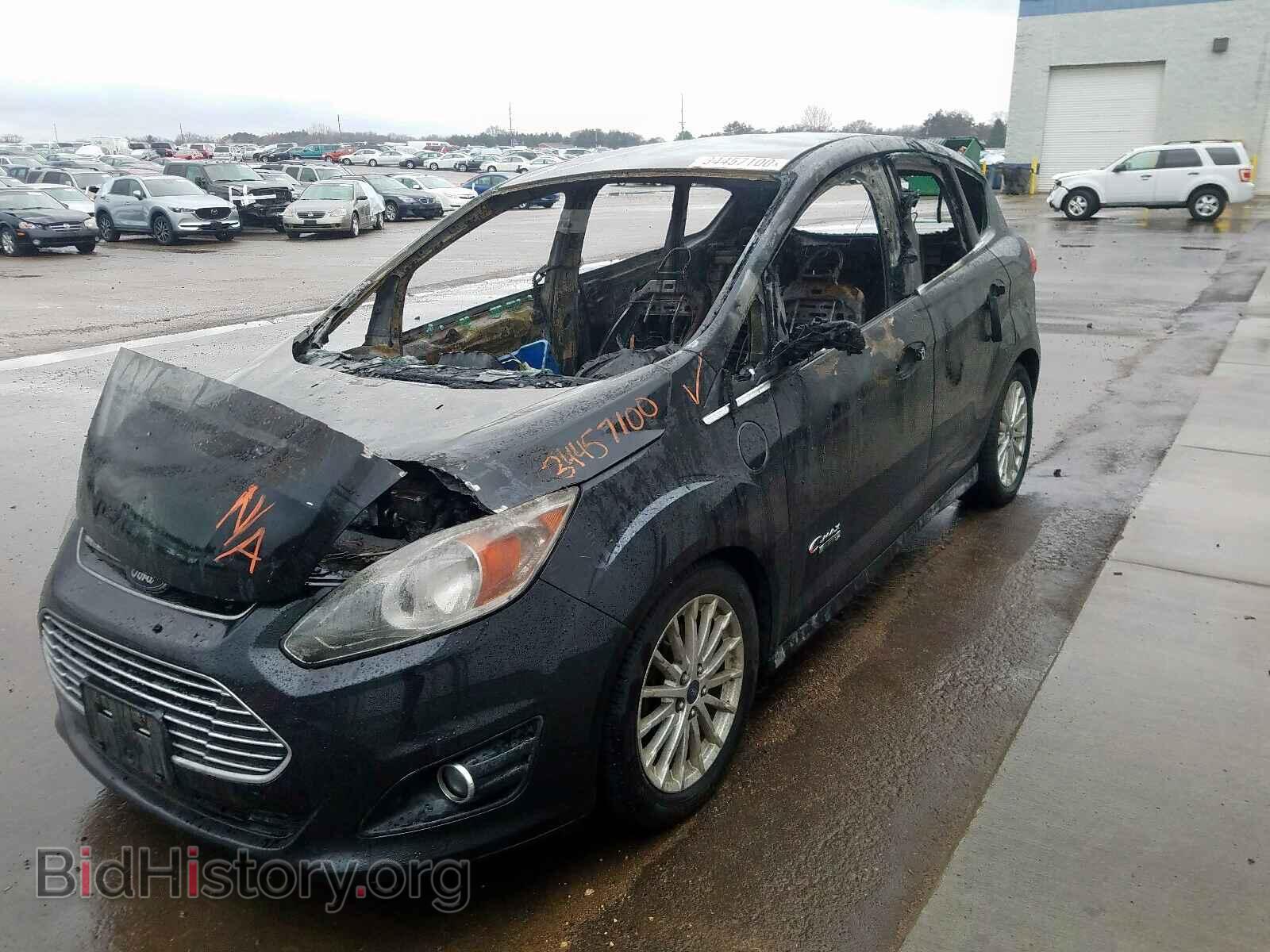 2013 FORD CMAX - VIN: 1FADP5CUXDL509872 - Фото 2