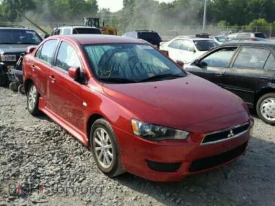 2011 Mitsubishi LANCER LANCER ES/, red — VIN JA32U2FU7BU036247, Copart