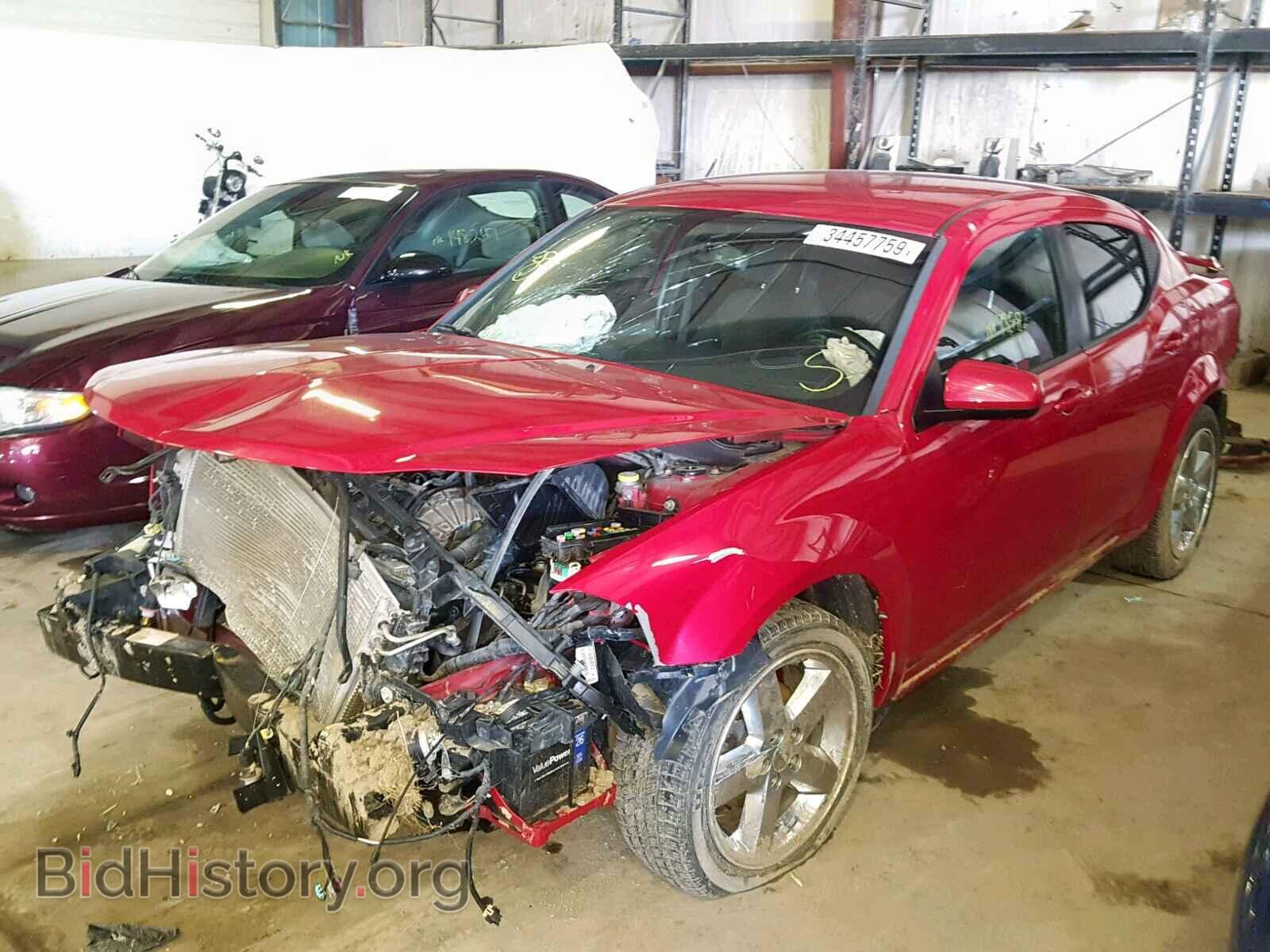 2013 DODGE AVENGER - VIN: 1C3CDZCB1DN503178 - Photo 2