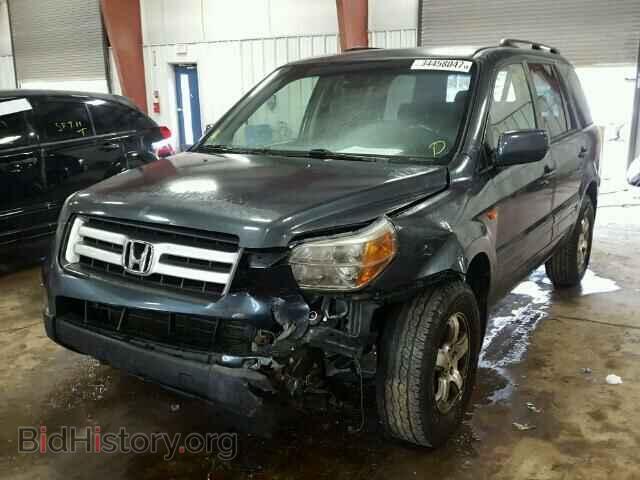2006 HONDA PILOT - VIN: 2HKYF18606H551704 - Фото 2
