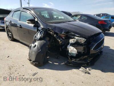 2016 Ford FOCUS Focus SE, черный — VIN 1FADP3F25GL321067, Copart