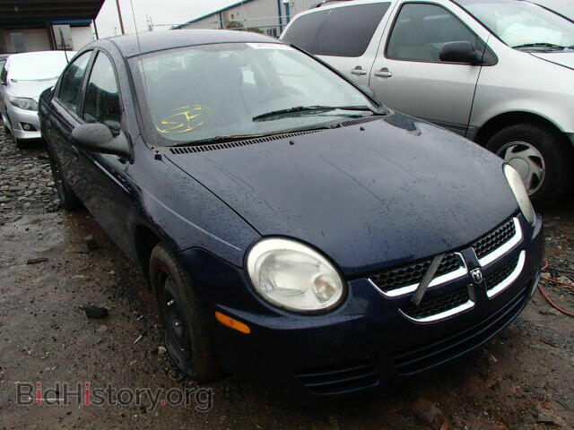 Фотография 1B3ES26C74D520516 - DODGE NEON 2004