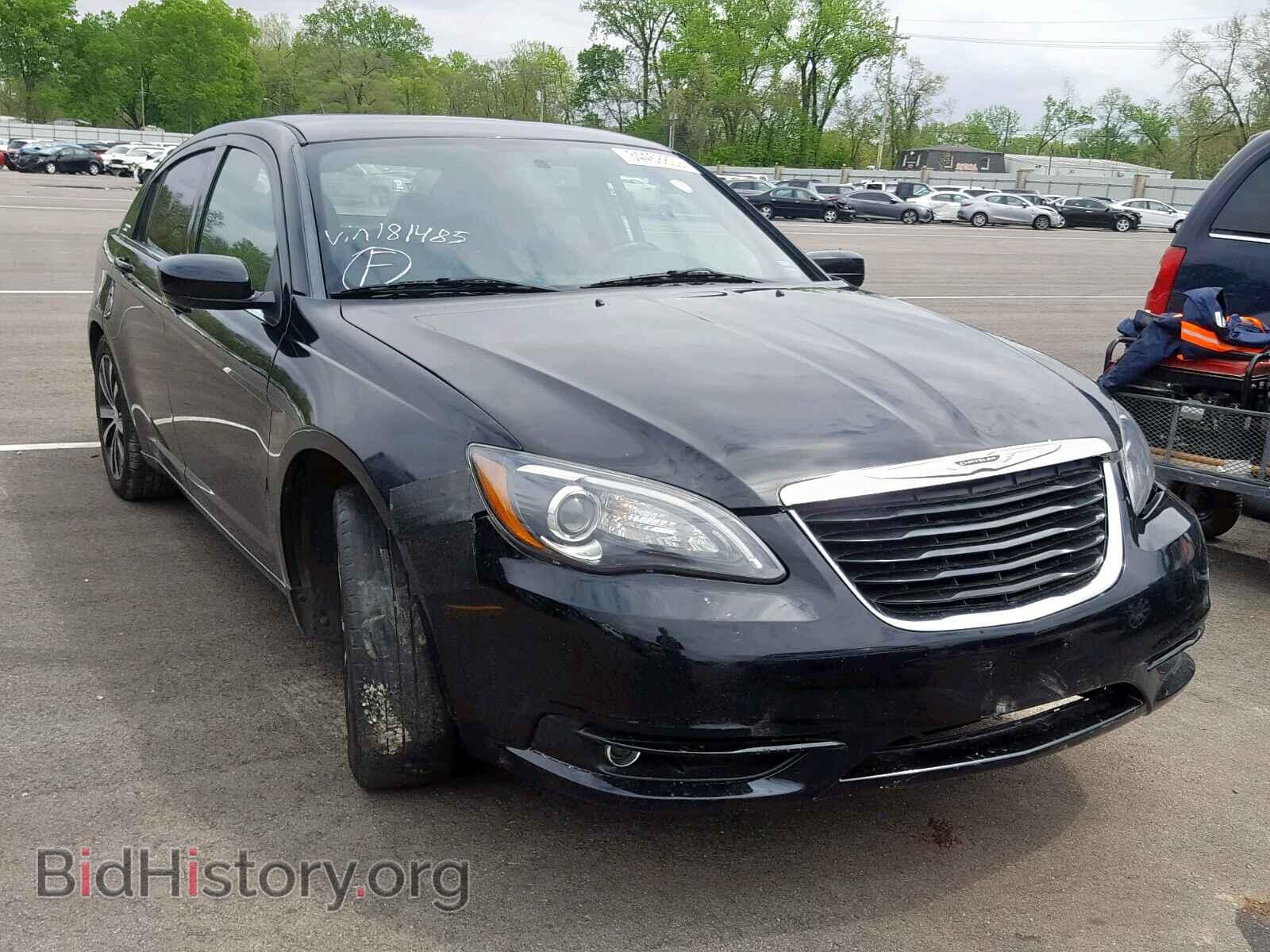 Фотография 1C3CCBHG2CN181485 - CHRYSLER 200 2012