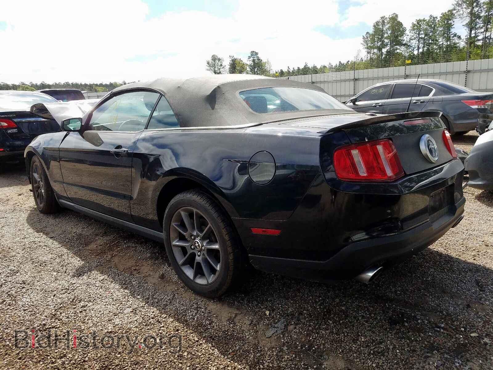 2012 FORD MUSTANG - VIN: 1ZVBP8EM6C5231505 - Фото 3