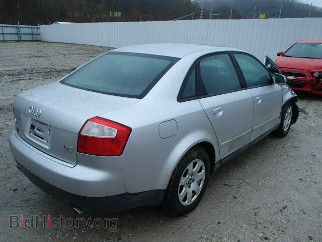 2002 AUDI A4 - VIN: WAULC68E22A121355 - Фото 4