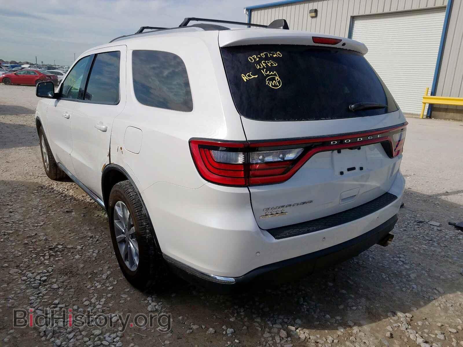 2017 DODGE DURANGO SX - VIN: 1C4RDHAGXHC833482 - Photo 3