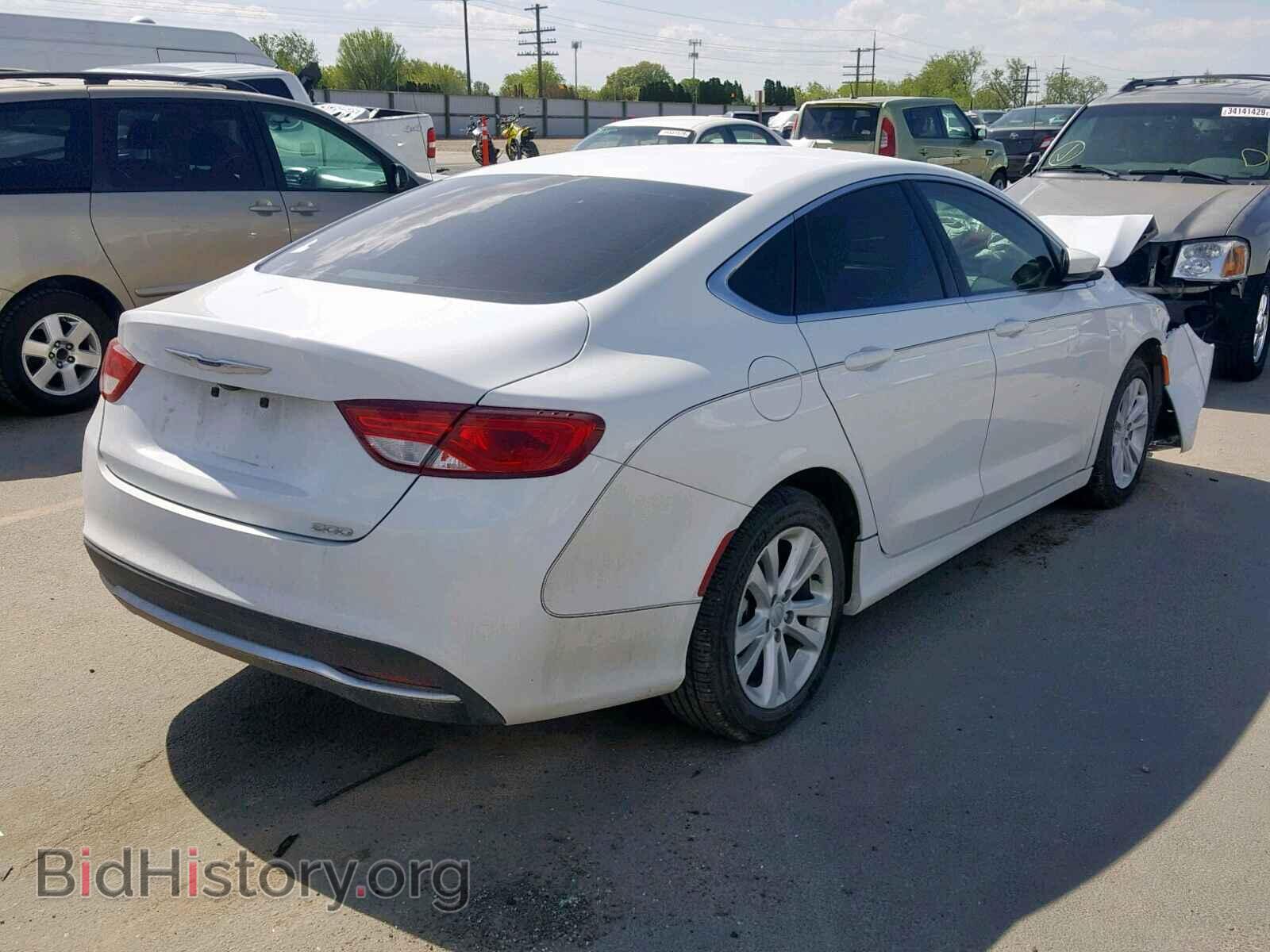 2016 CHRYSLER 200 - VIN: 1C3CCCAB7GN125438 - Photo 4