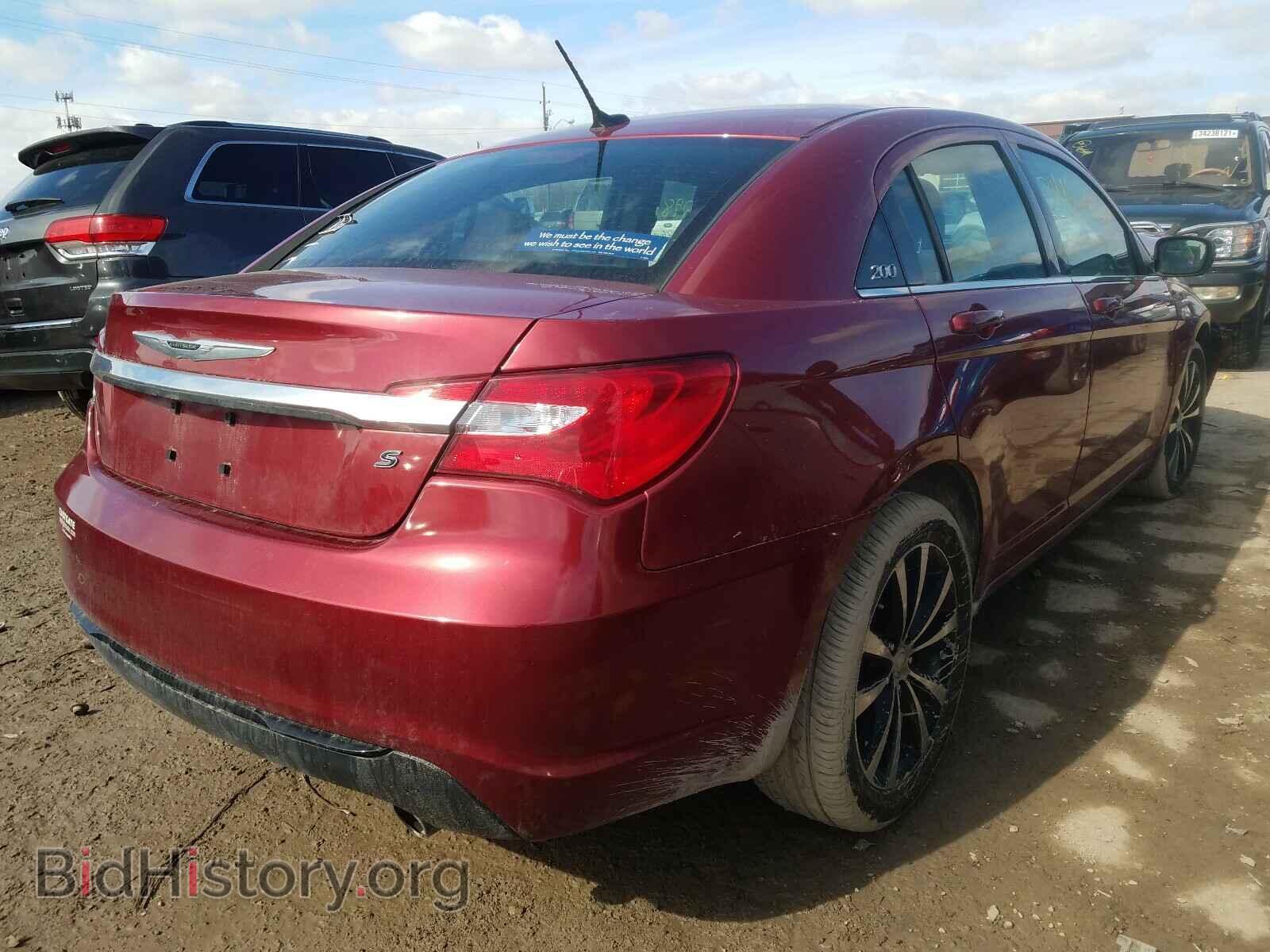 2014 CHRYSLER 200 - VIN: 1C3CCBBG3EN193141 - Фото 4