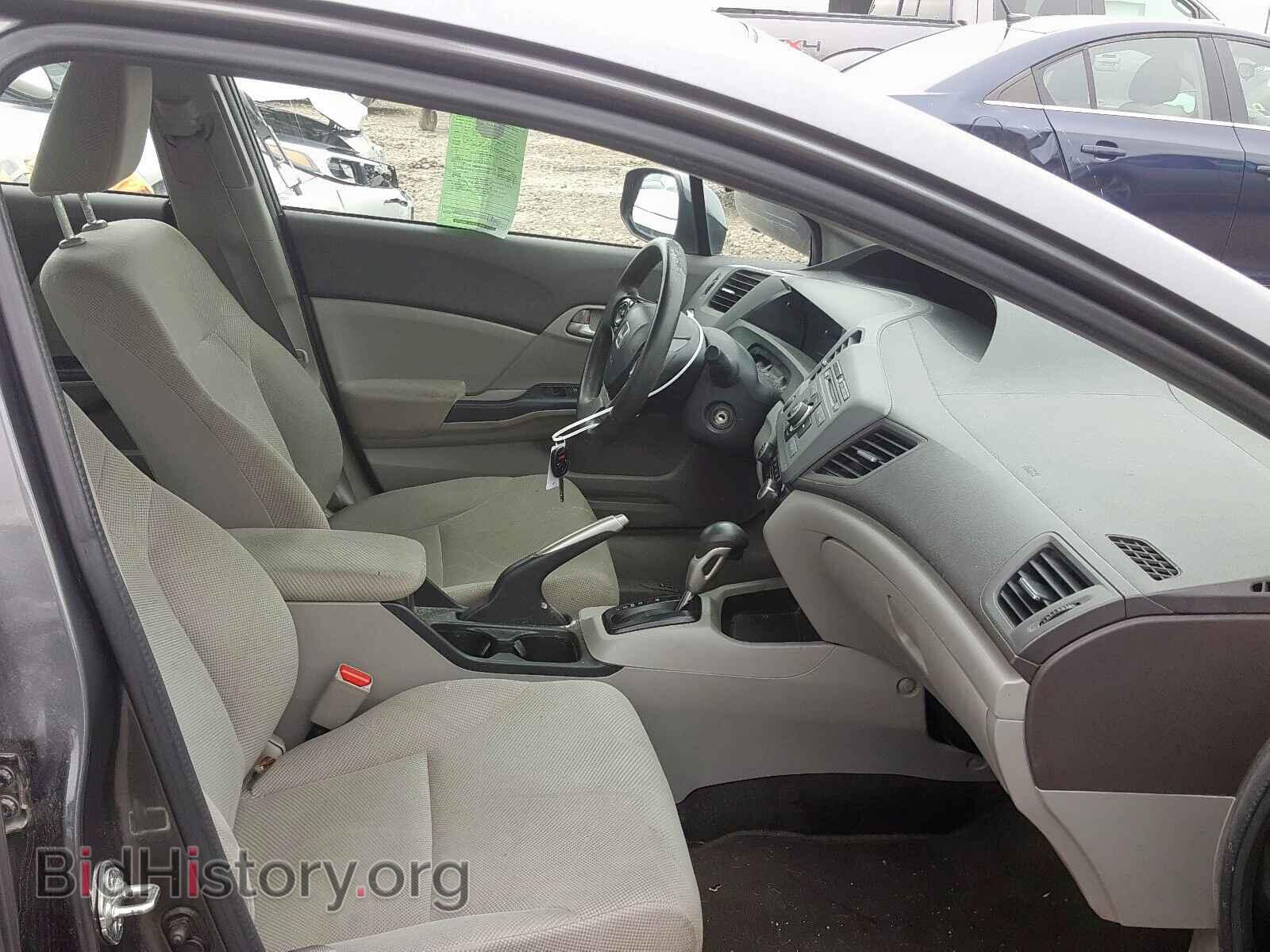 2012 HONDA CIVIC - VIN: 19XFB2F51CE367391 - Фото 5