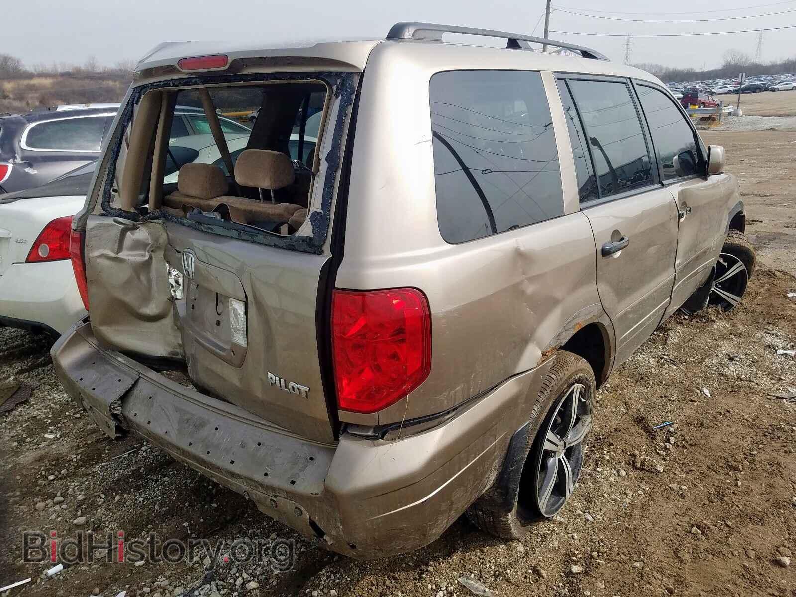 2003 HONDA PILOT EX - VIN: 2HKYF18413H577335 - Фото 4