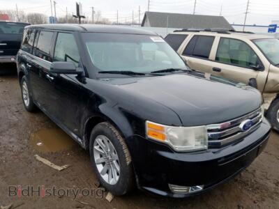 2011 Ford FLEX Flex SEL, черный — VIN 2FMGK5CCXBBD11525, Copart