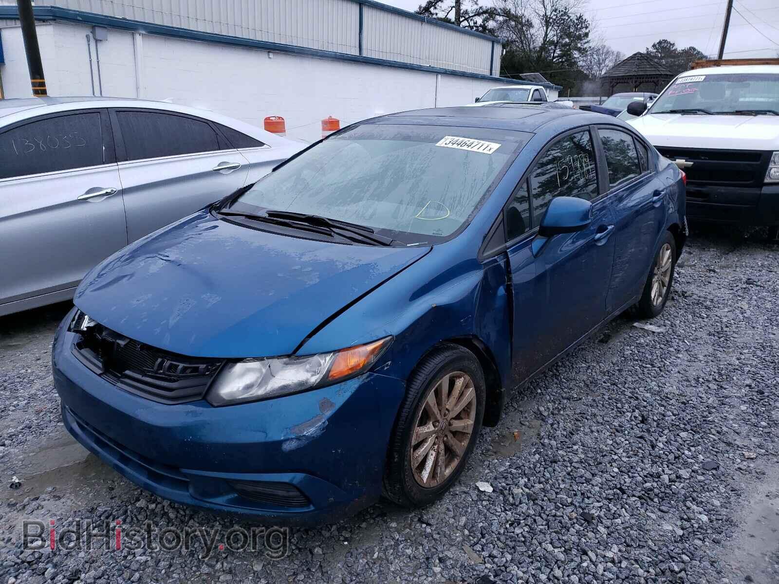 2012 HONDA CIVIC - VIN: 19XFB2F89CE070024 - Фото 2